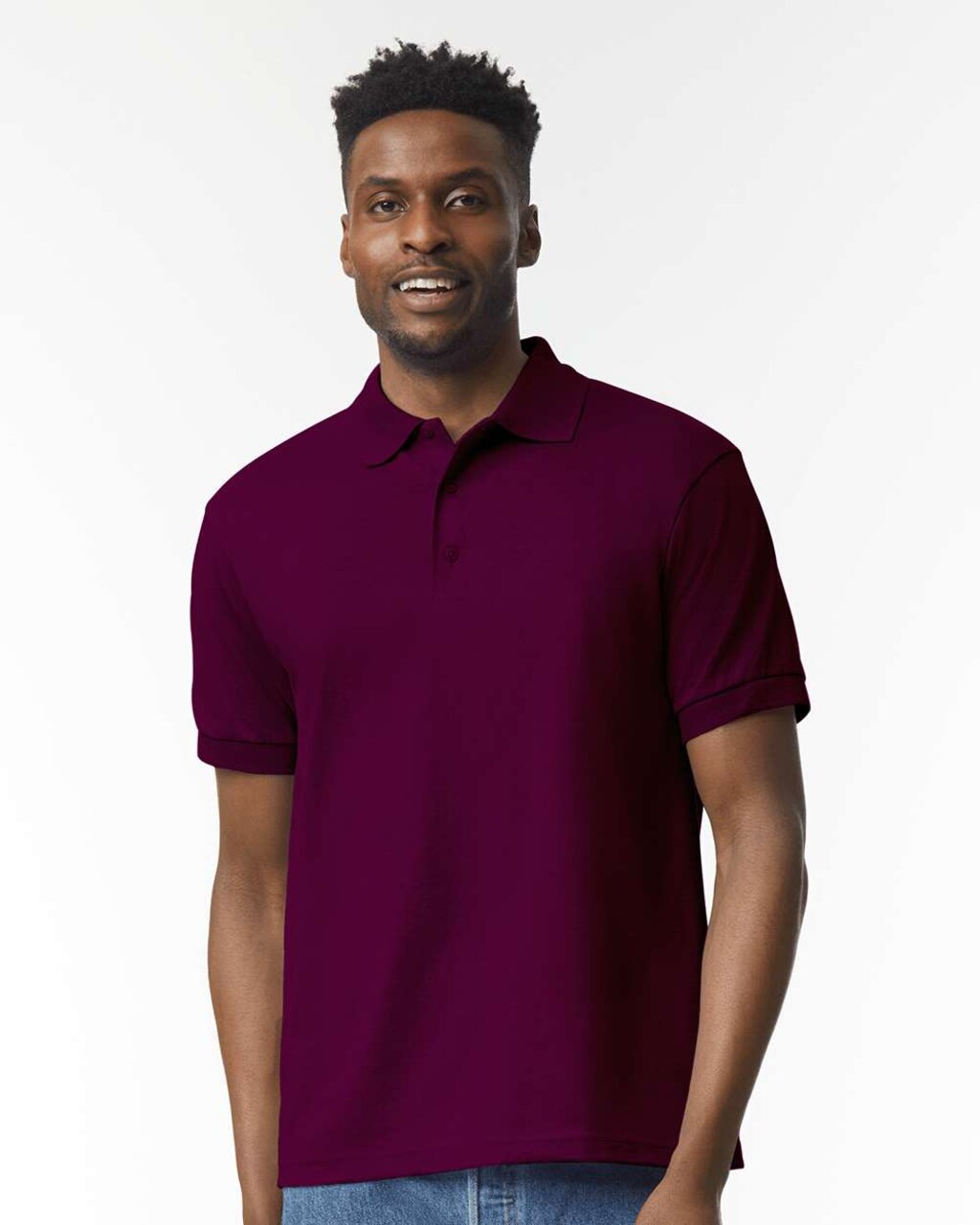 Gildan DryBlend Short Sleeve Jersey Polo Shirt for Office Wear & Casual Blank Polo